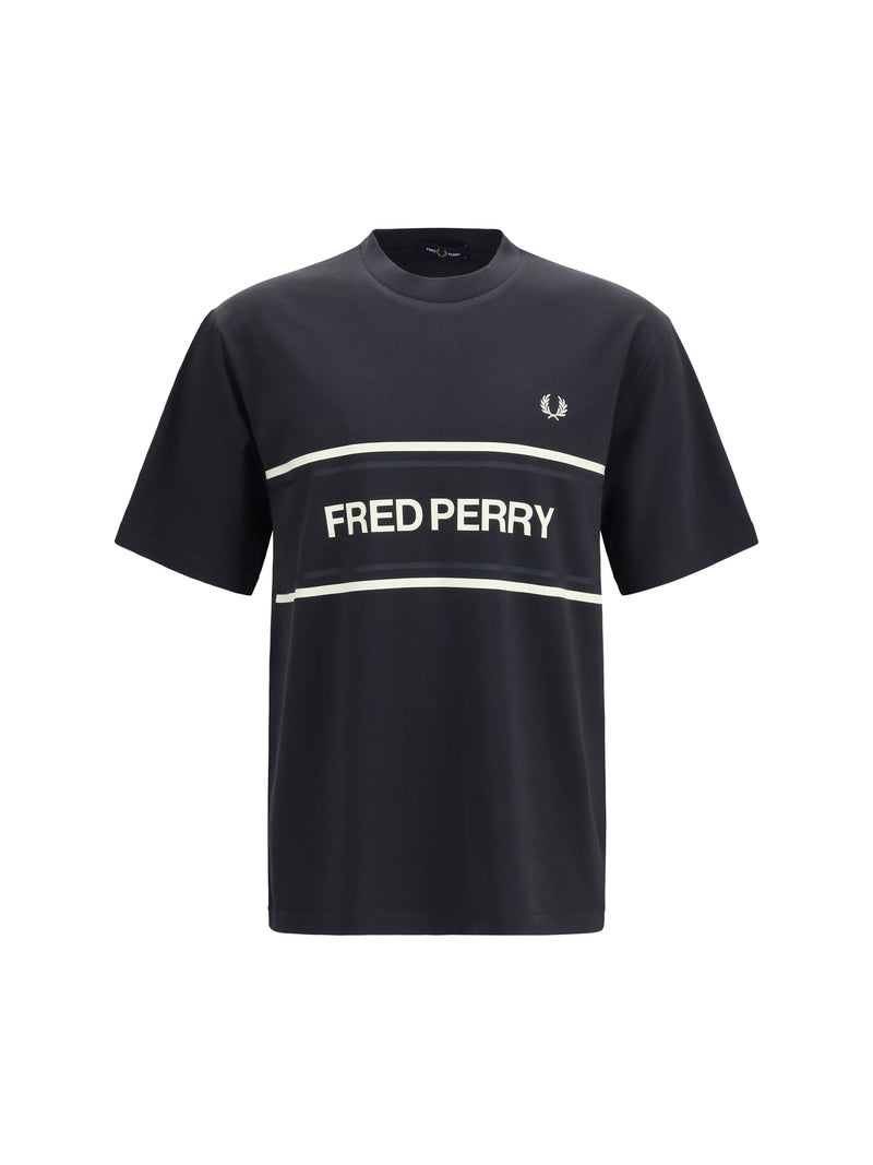 Fred Perry Fred Perry Graphic T-shirt Anchor Grey - World Class Fashion