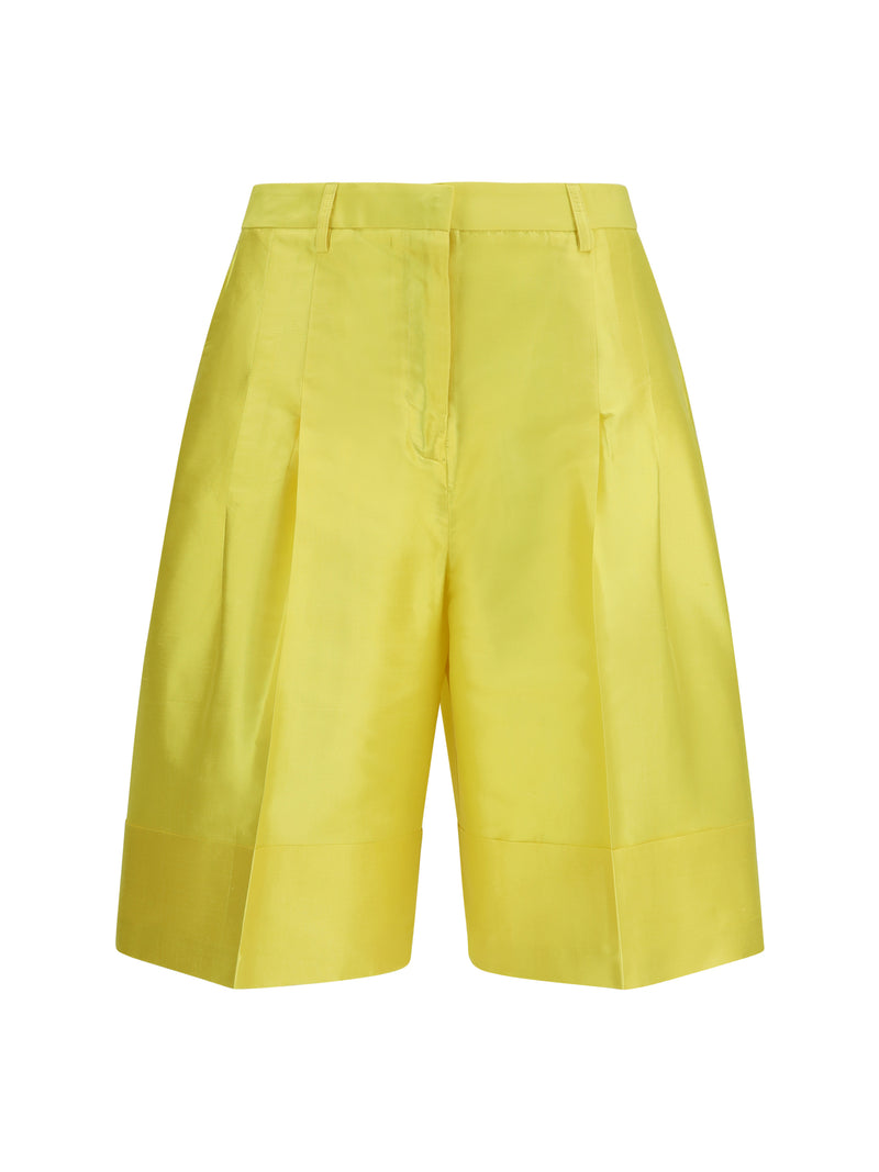 Sara Roka Sara Roka Charlee Shorts Yellow Gold - World Class Fashion