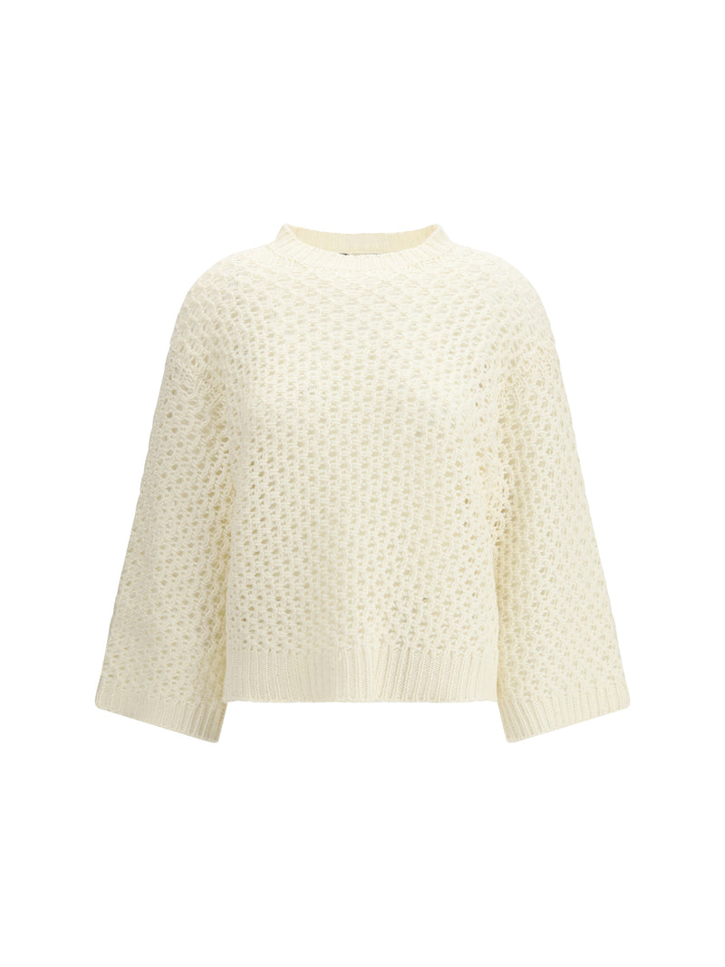 Fabiana Filippi Fabiana Filippi Platinum Yarn Jumper Rafia - World Class Fashion