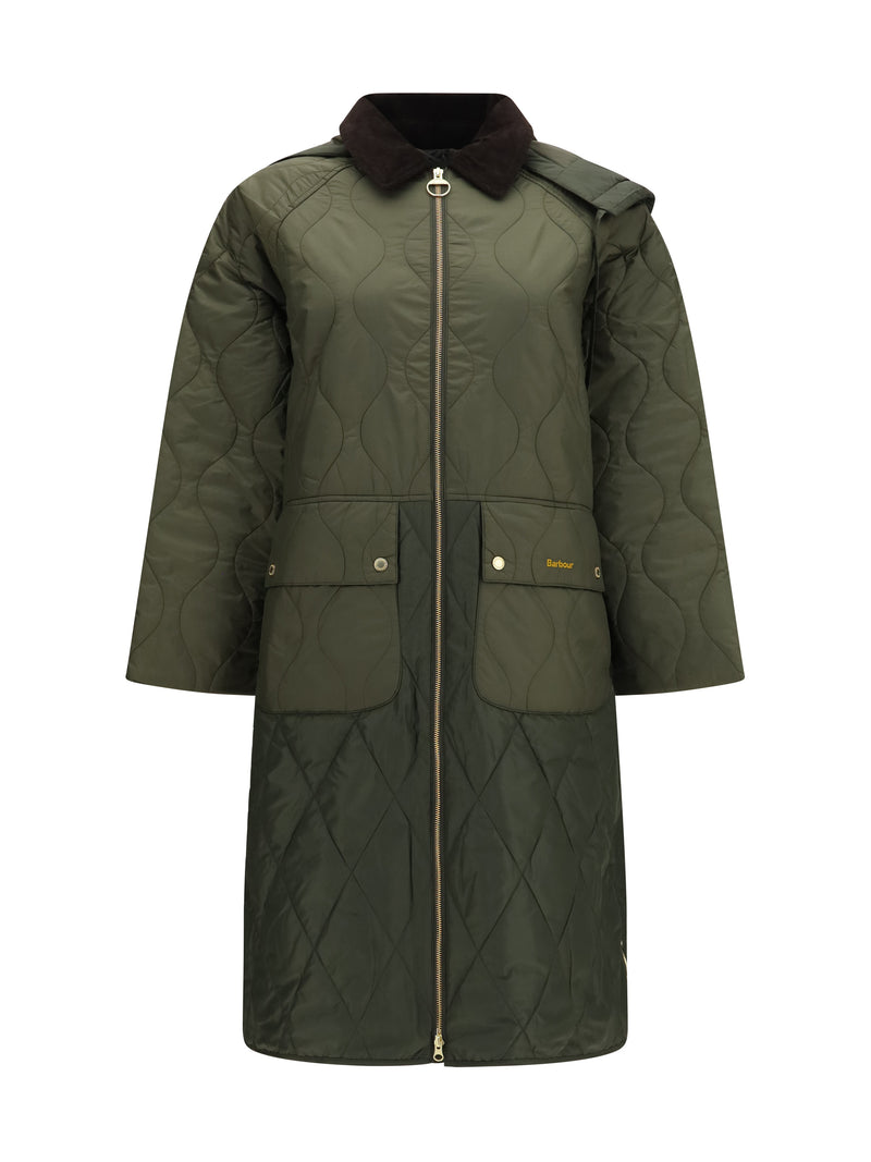 Barbour Barbour Osbourne Quilted Jacket Olive/Fern - World Class Fashion