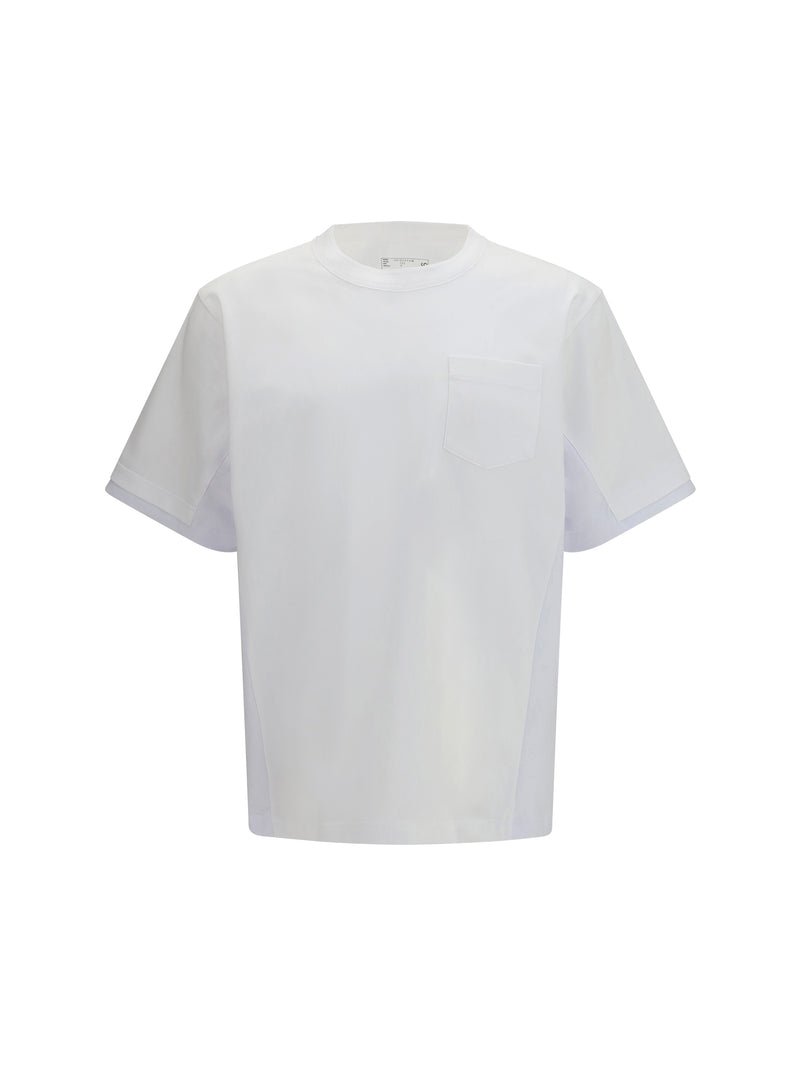 Sacai Sacai Cotton T-shirt White Men - World Class Fashion