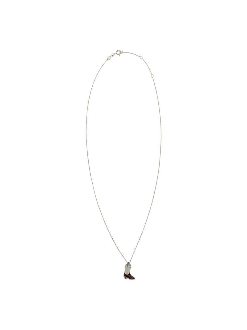 Aliita Aliita Cowboy Boot Necklace - World Class Fashion