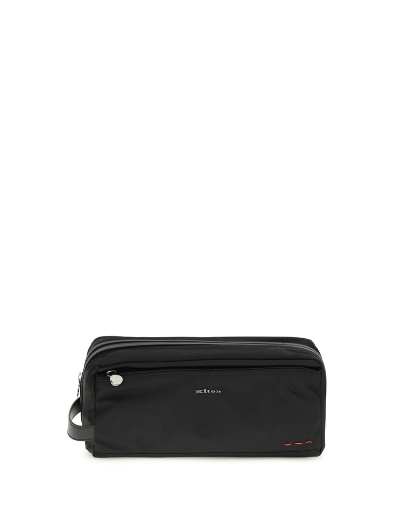 Kiton Kiton Men Beauty Case Nero - World Class Fashion
