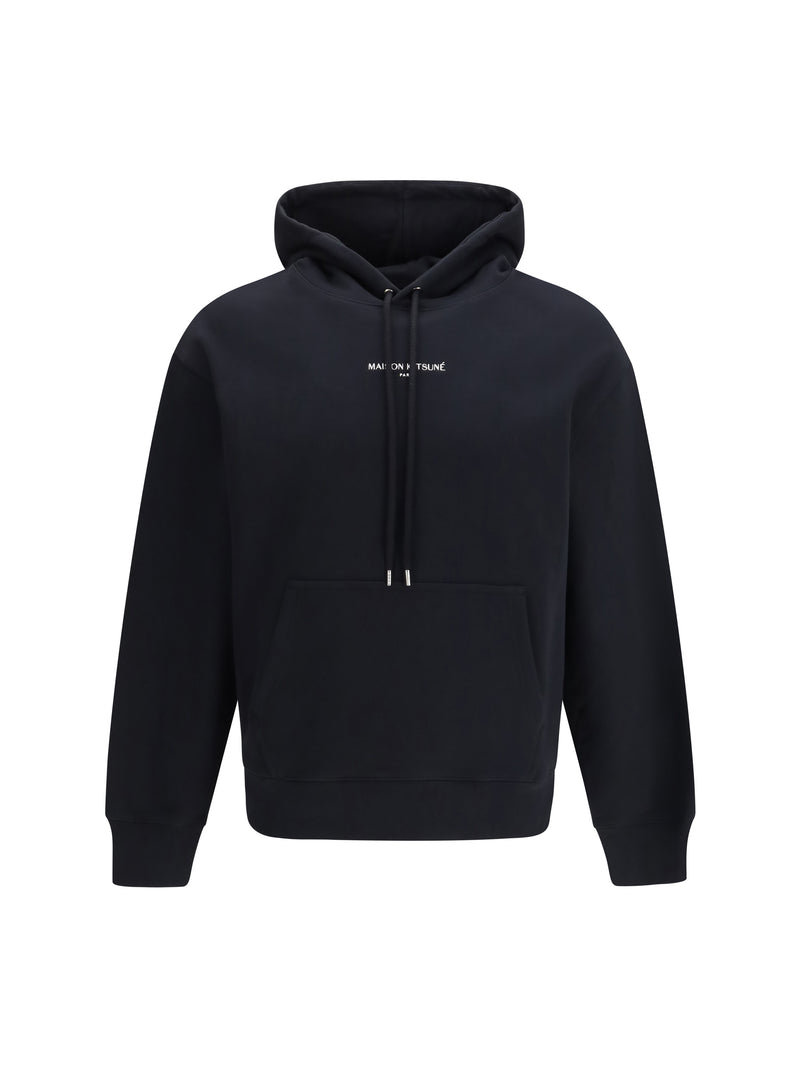 Maison Kitsuné Maison Kitsuné Cotton Sweatshirt Black Men - World Class Fashion