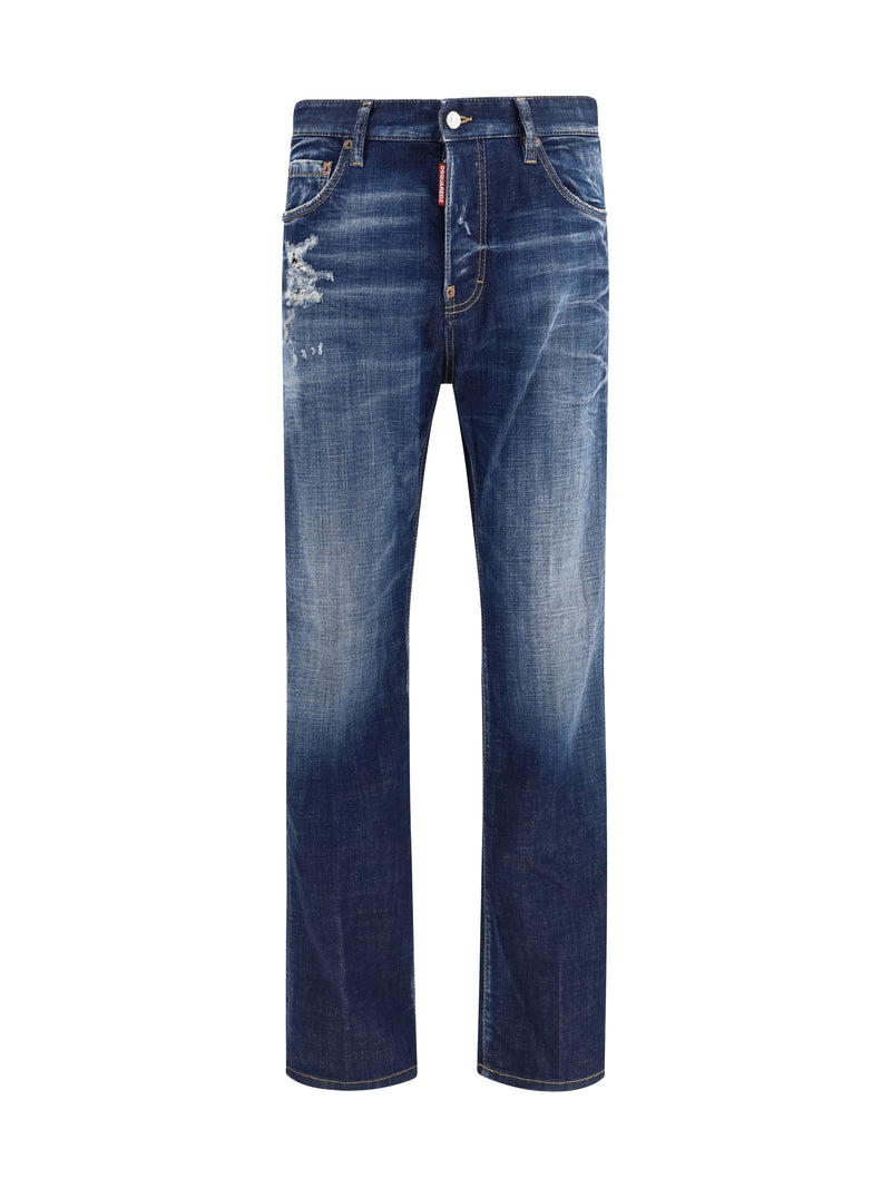 Dsquared2 Dsquared2 642 Jeans Navy Blue - World Class Fashion