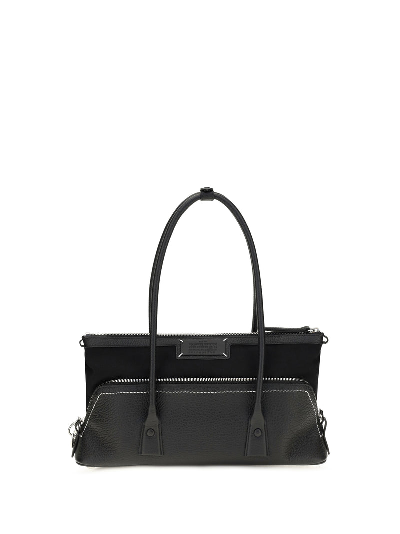 Margiela Margiela 5AC Leather Shoulder Bag Black - World Class Fashion