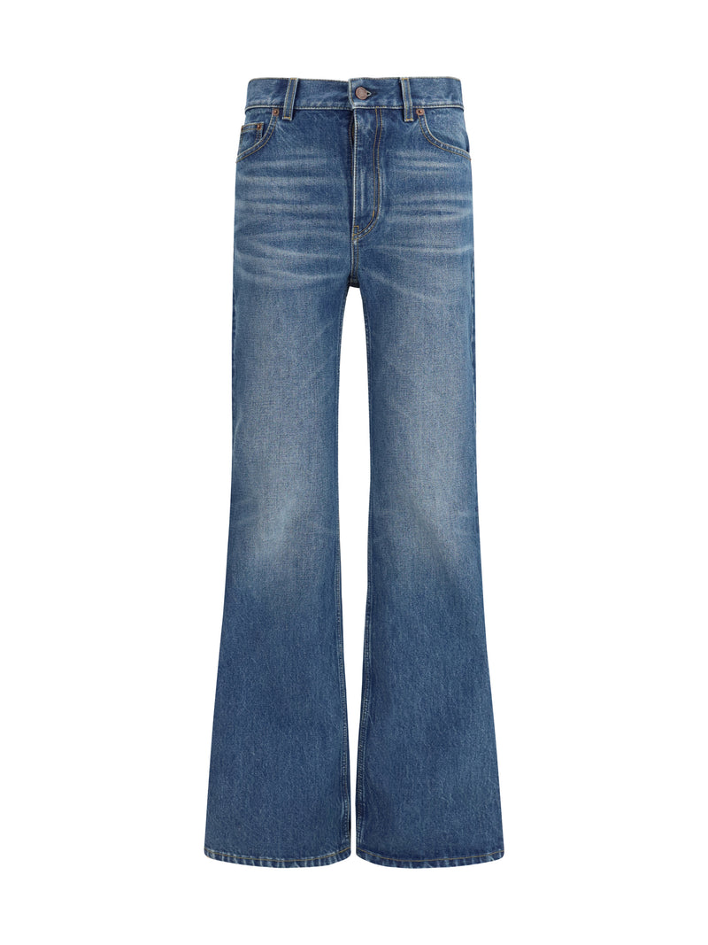 Chloe Chloé Flared Jeans Faded Indigo Women - World Class Fashion