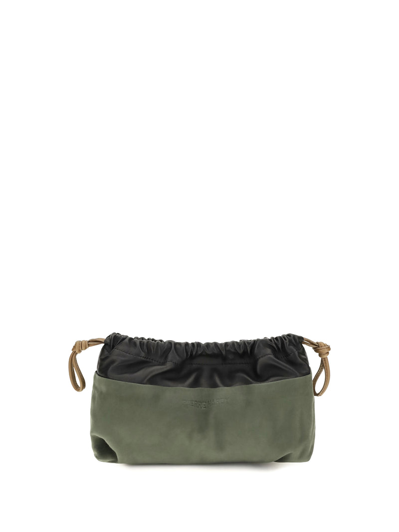 Pierre Hardy Pierre Hardy Twin Clutch Bag Black-Kaki-Camel - World Class Fashion