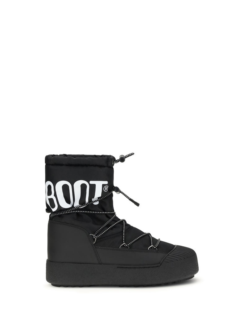 Moon Boot Moon Boot Snow Boots Black Men - World Class Fashion
