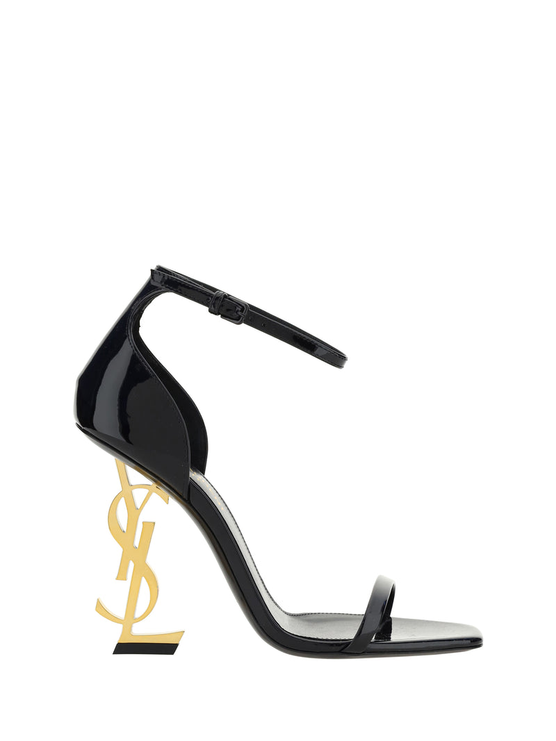 Saint Laurent Saint Laurent Opyum Sandals Black Women - World Class Fashion