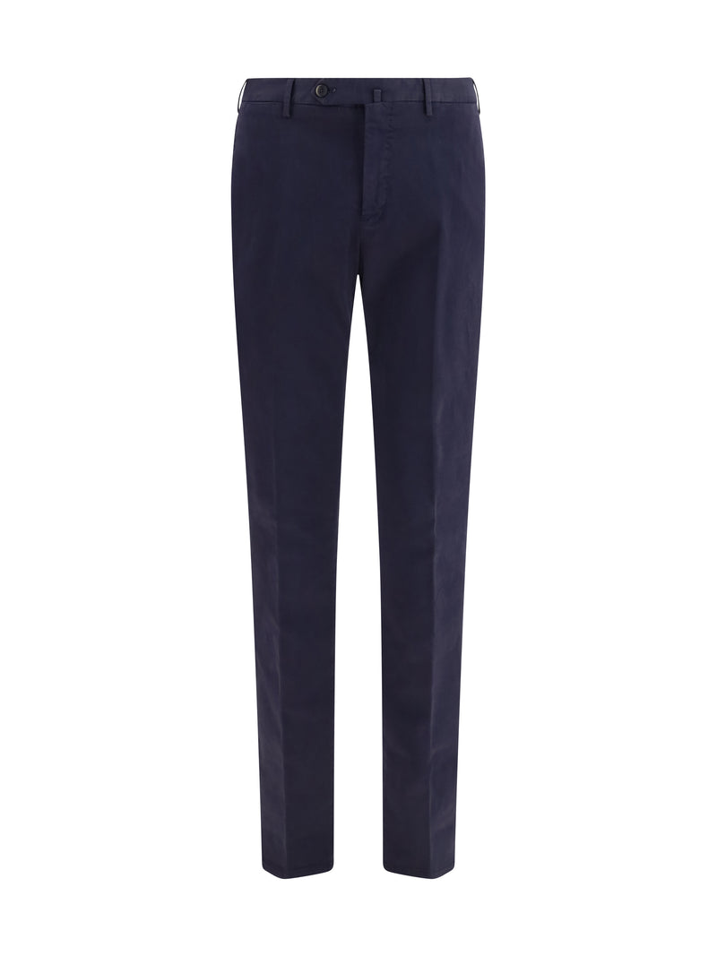PT Torino PT Torino Cotton Trousers Blu Notte - World Class Fashion