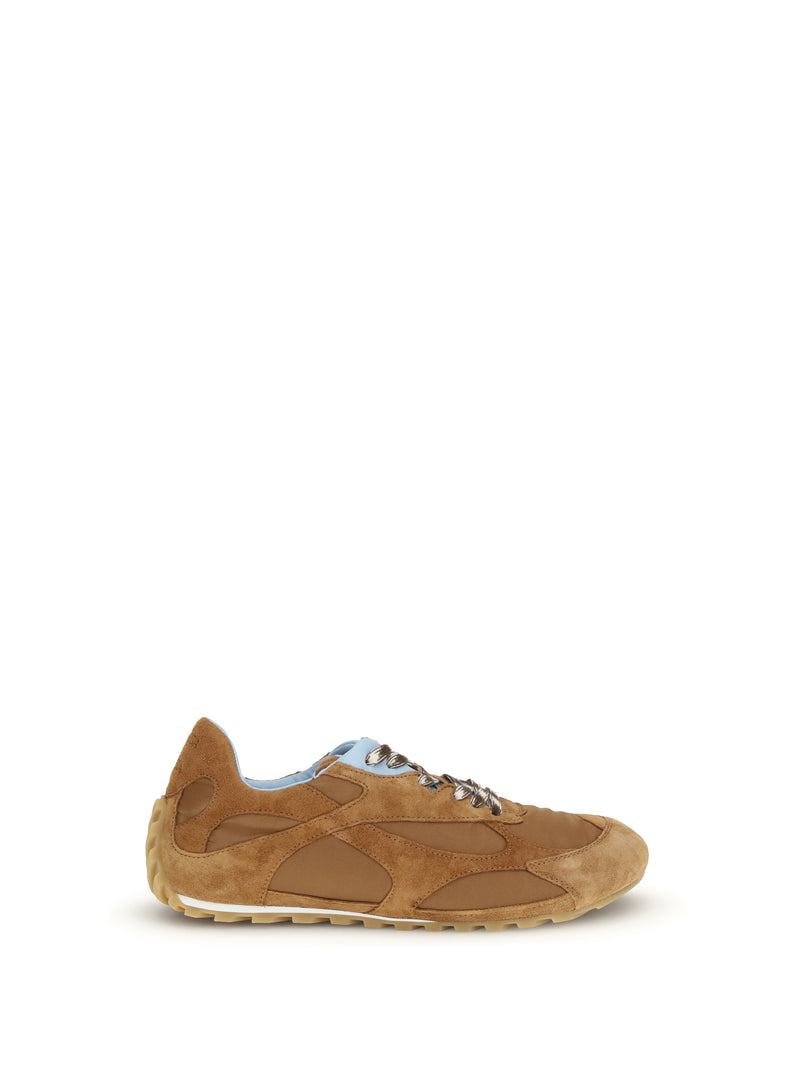 Bottega Veneta Bottega Veneta Orbit Flash Sneakers New Amber/Iceberg - World Class Fashion