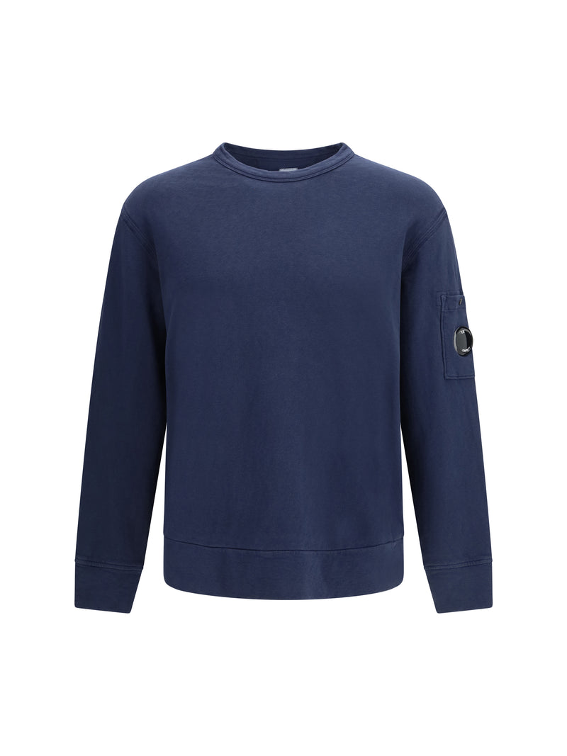 C.P. Company C.P. Company Crewneck Sweatshirt Midnight Navy - World Class Fashion