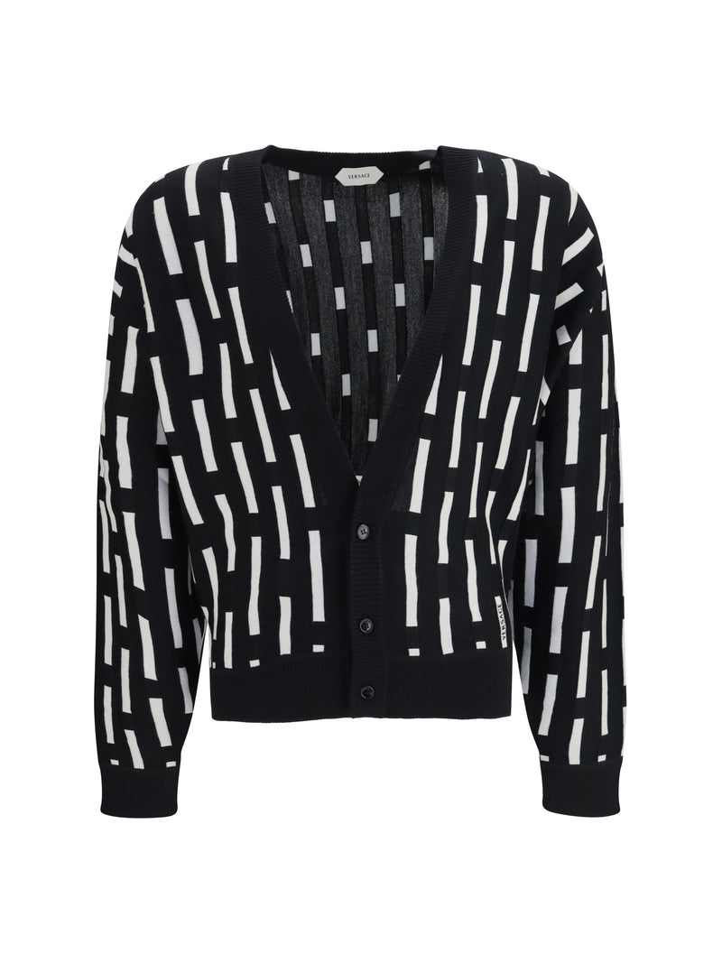 Versace Versace Gianni Dashes Cardigan - World Class Fashion