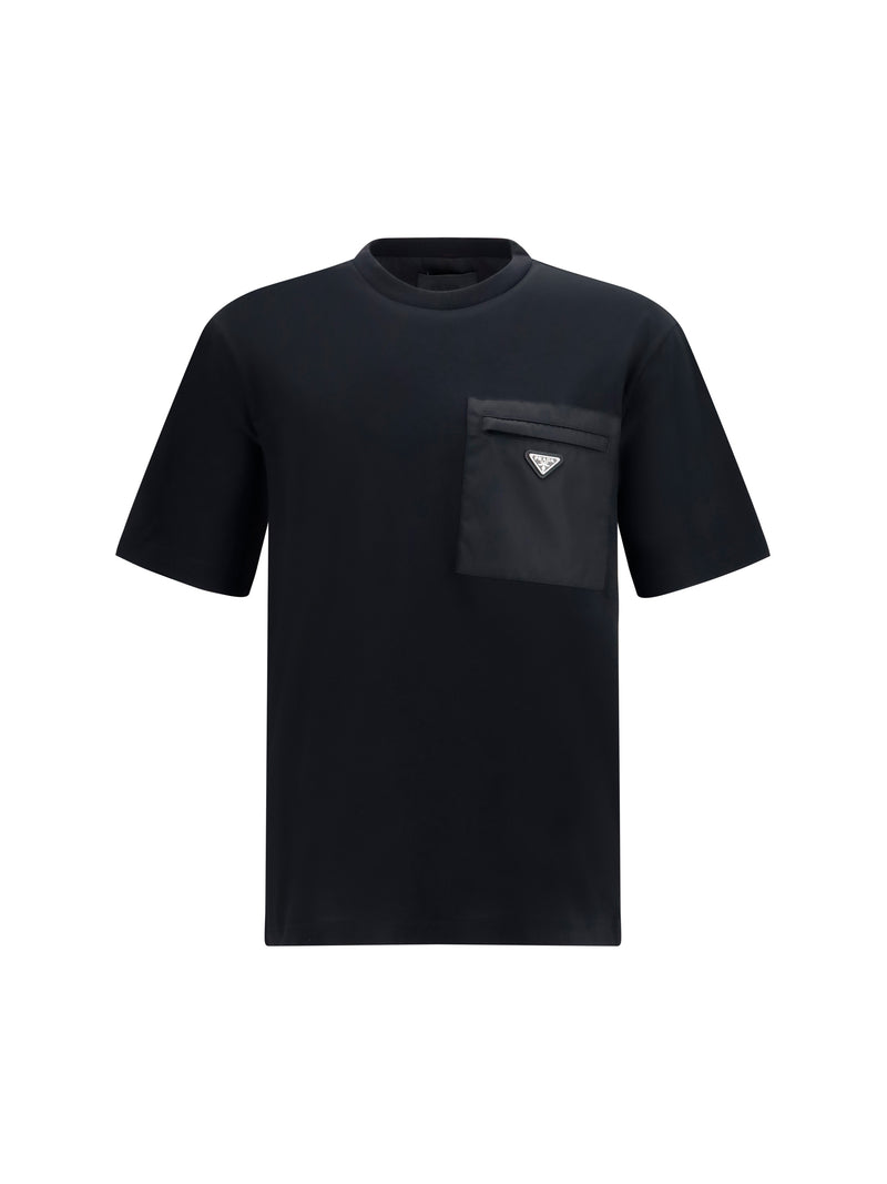 Prada Prada Pocket T-shirt With Logo - World Class Fashion