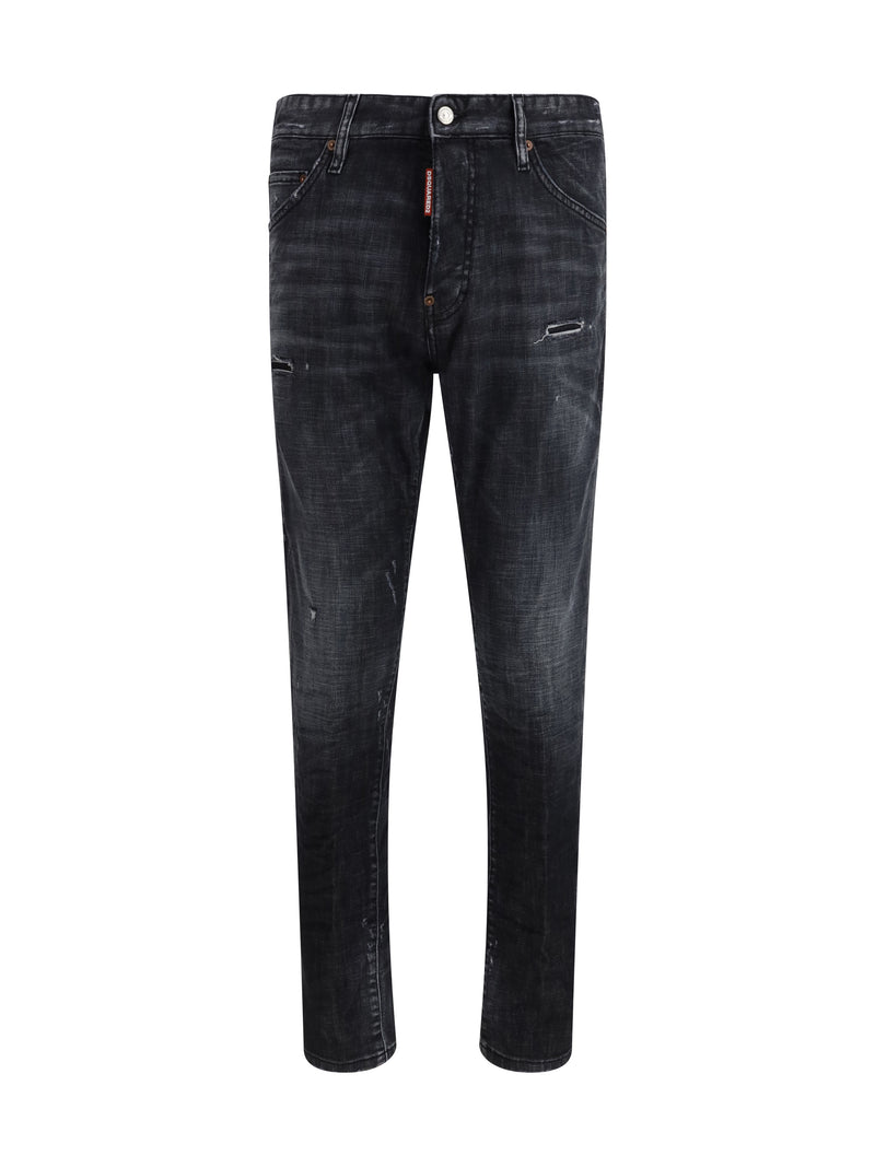 Dsquared2 Dsquared2 Teddy Wash Jeans Black Men - World Class Fashion