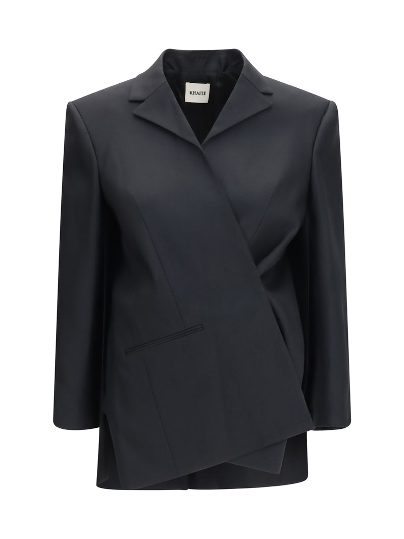 Khaite Khaite Palto Jacket Black Women - World Class Fashion