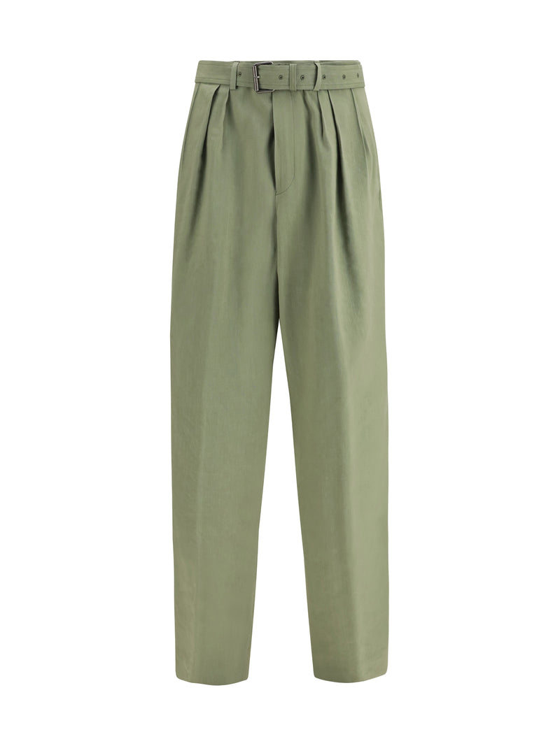 Dries Van Noten Dries Van Noten Preaches Pants Pistache - World Class Fashion