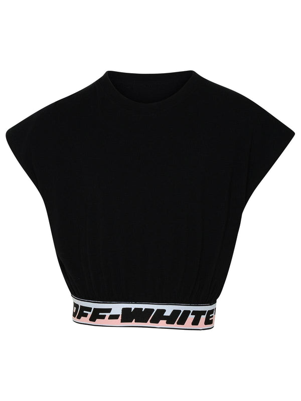 Off-white Black Cotton T-shirt