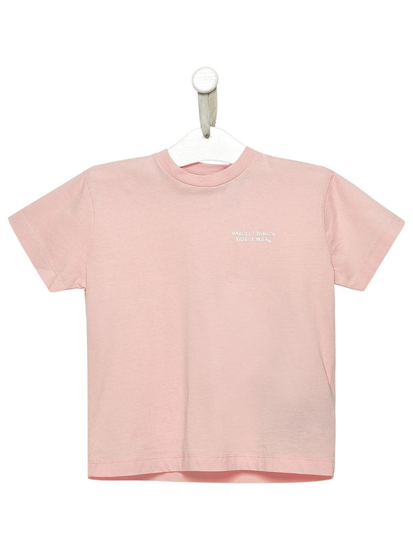 Marcelo Burlon Pink Cotton T-shirt