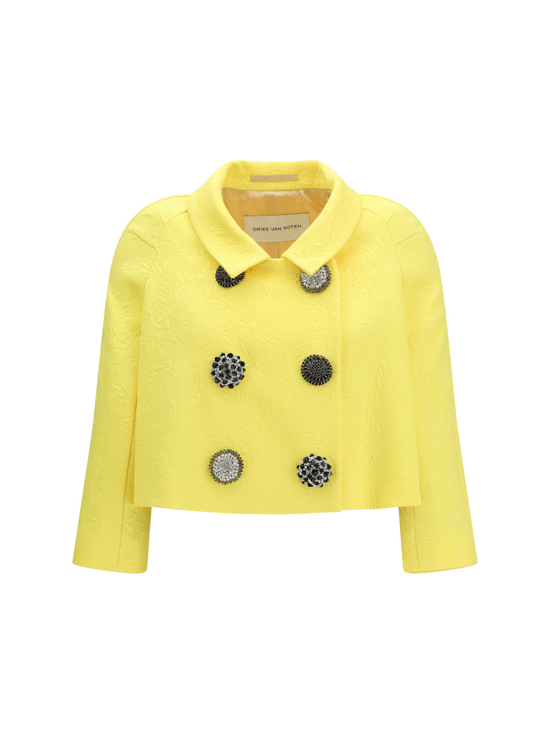 Dries Van Noten Dries Van Noten Cropped Jacket - World Class Fashion