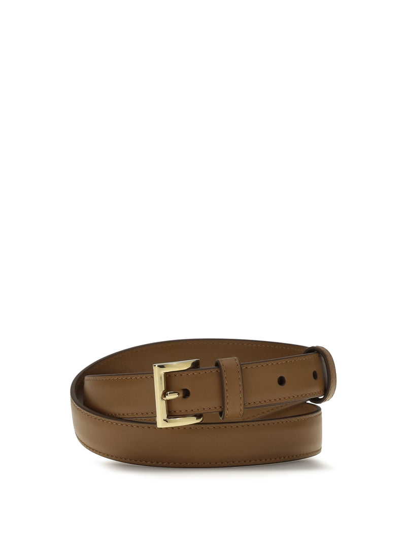 Prada Prada Leather Belt Caramel Women - World Class Fashion