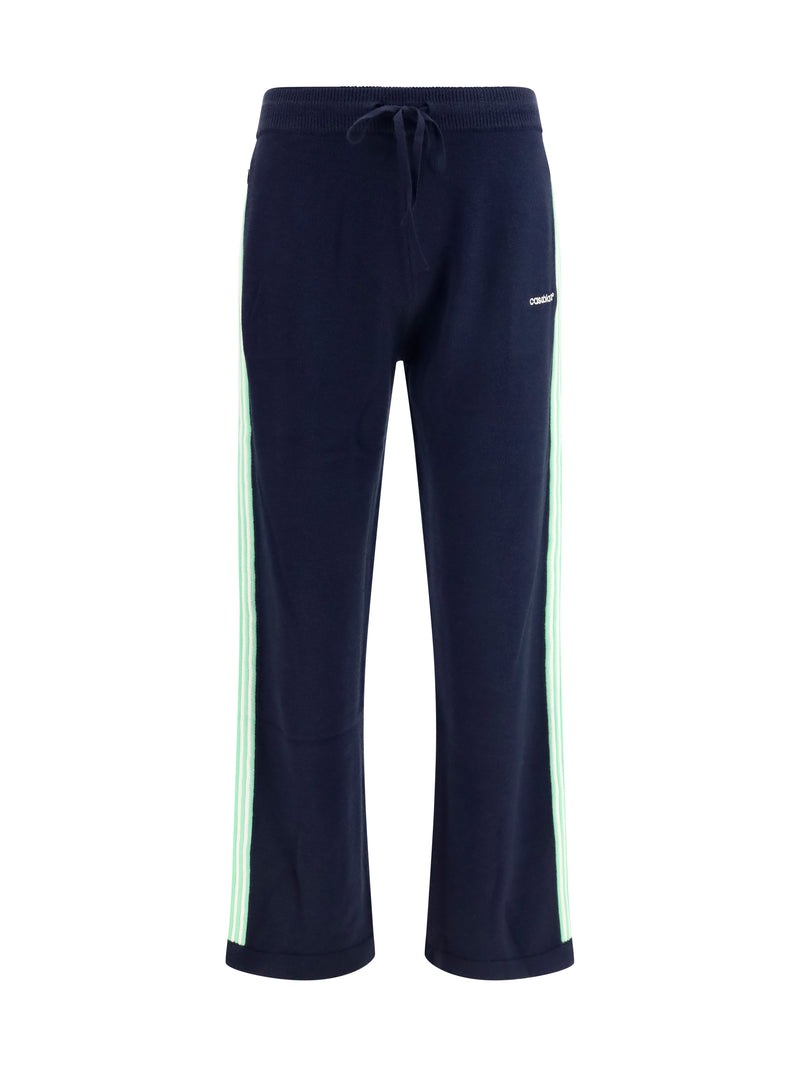 Casablanca Casablanca Merino Wool Sweatpants Navy Men - World Class Fashion