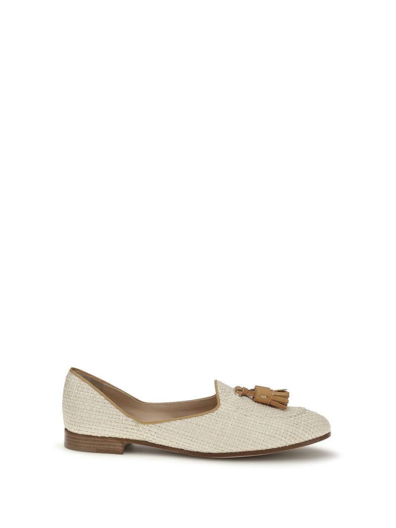 Fratelli Rossetti Fratelli Rossetti Raffia Loafers Paglia - World Class Fashion