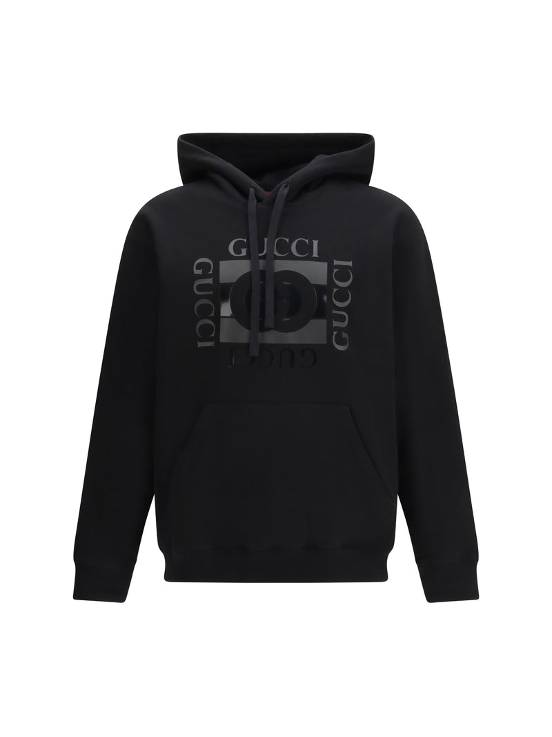 Gucci Gucci Printed Hoodie Black Men - World Class Fashion