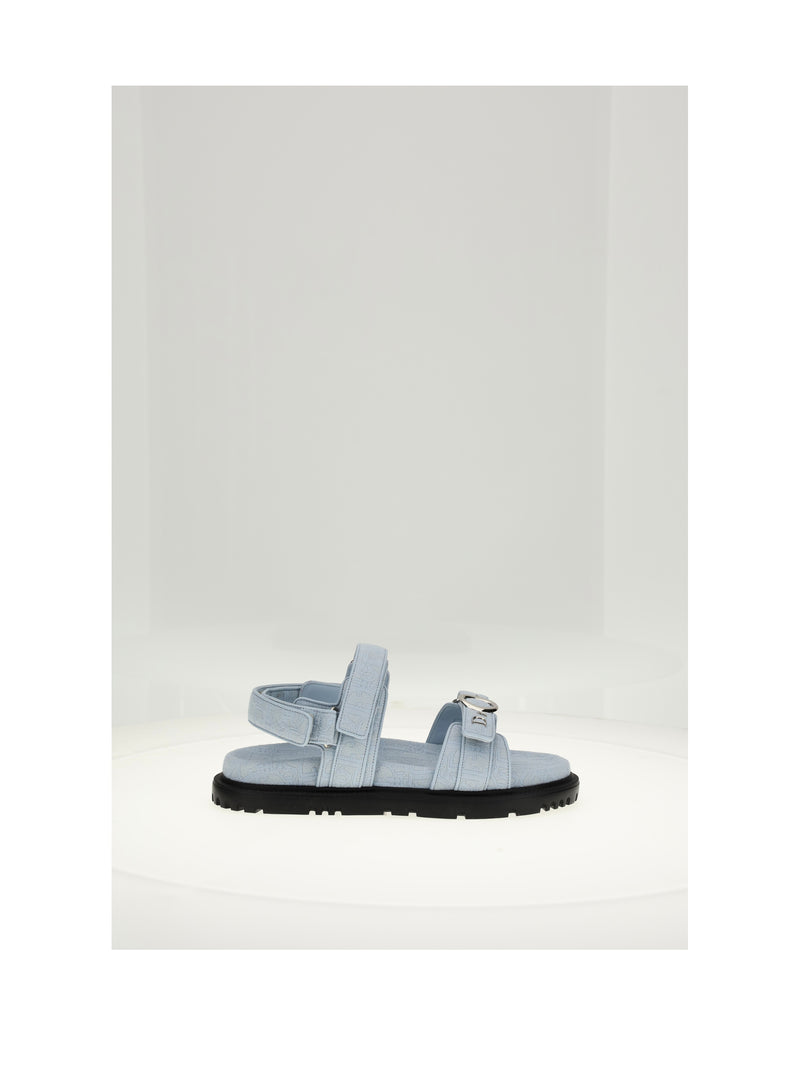 Dior Dior Diorly Sandals Blu Ciel Women - World Class Fashion