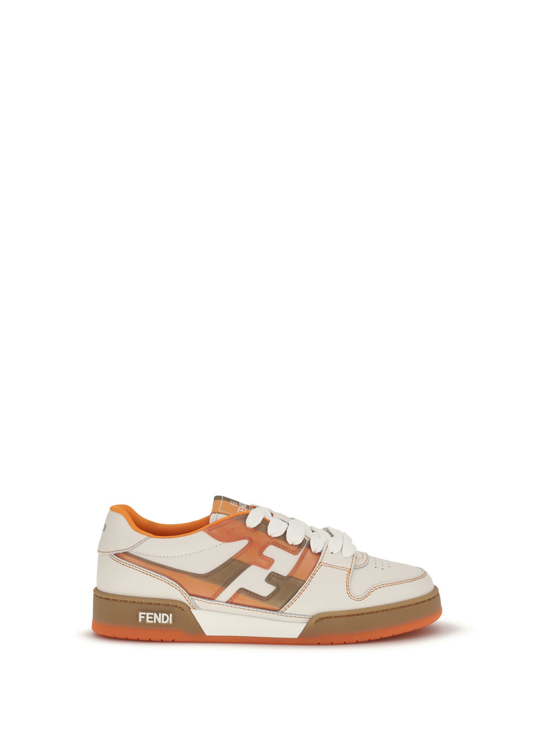 Fendi Fendi Match Sneakers Brown Men - World Class Fashion