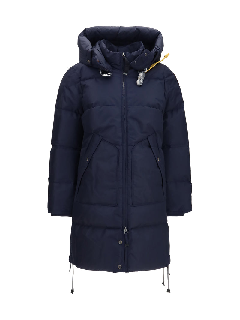 Parajumpers Parajumpers Bear Long Down Jacket Blue Navy Women - World Class Fashion