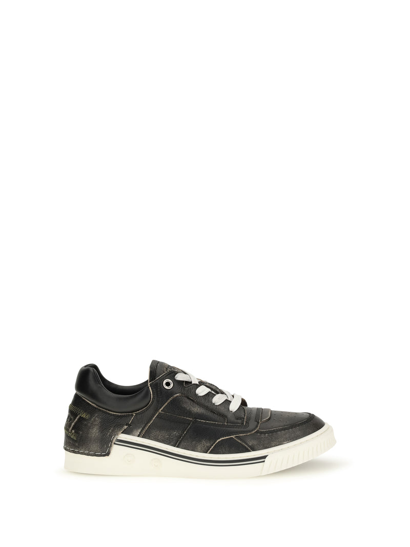 Fendi Fendi Fender Sneakers Nero Beige Men - World Class Fashion