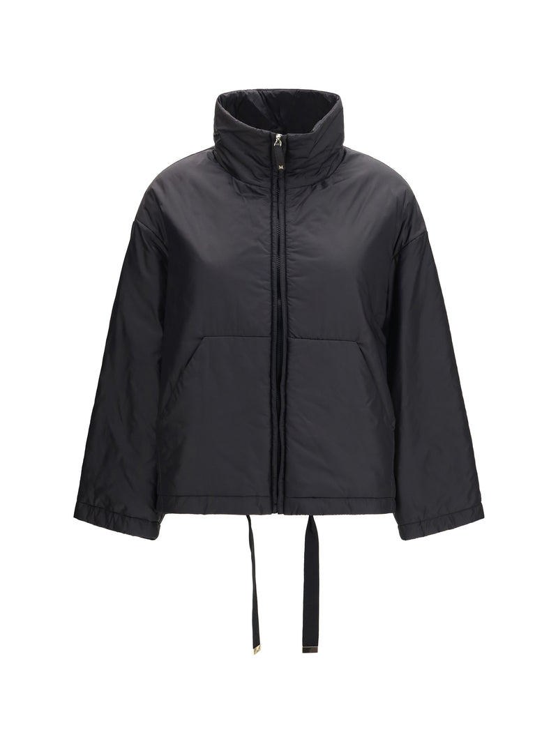Max Mara The Cube Max Mara The Cube Short Padded Jacket In Water Repellent Canvas - World Class Fashion
