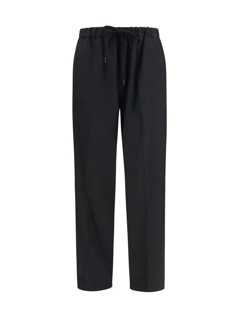 Mm6 Mm6 Drawstring Straight-leg Pants - World Class Fashion