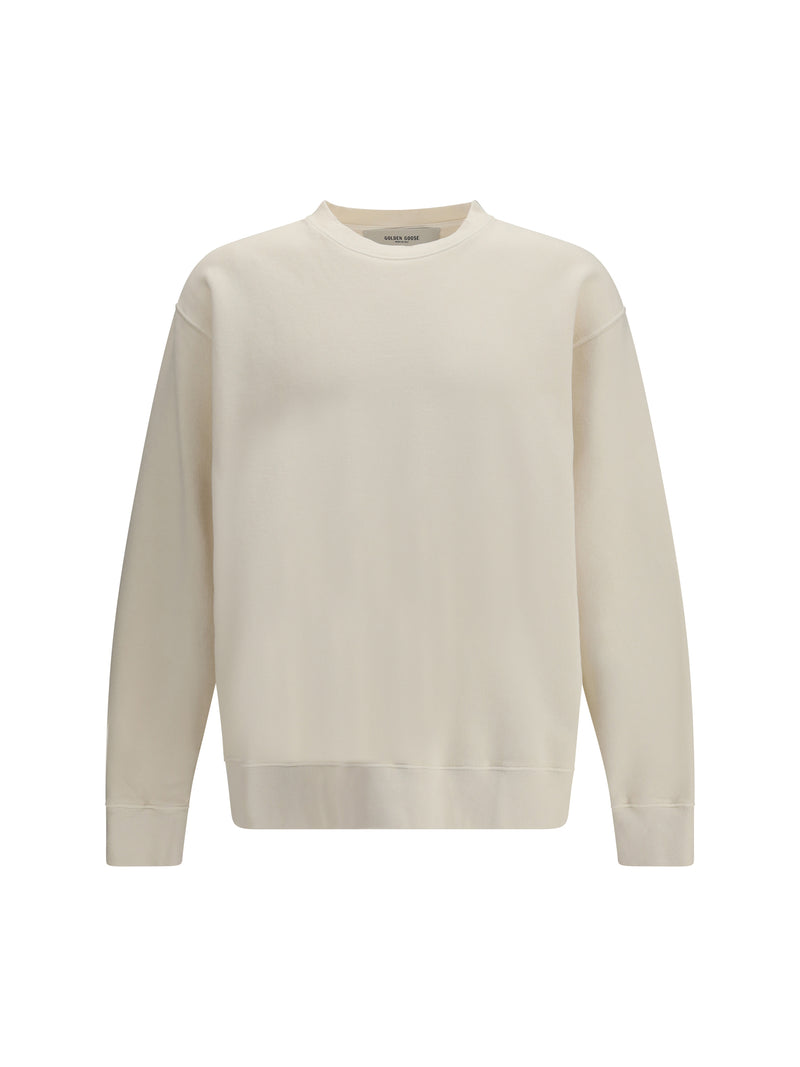 Golden Goose Golden Goose Jersey Capsule Sweatshirt Heritage White - World Class Fashion