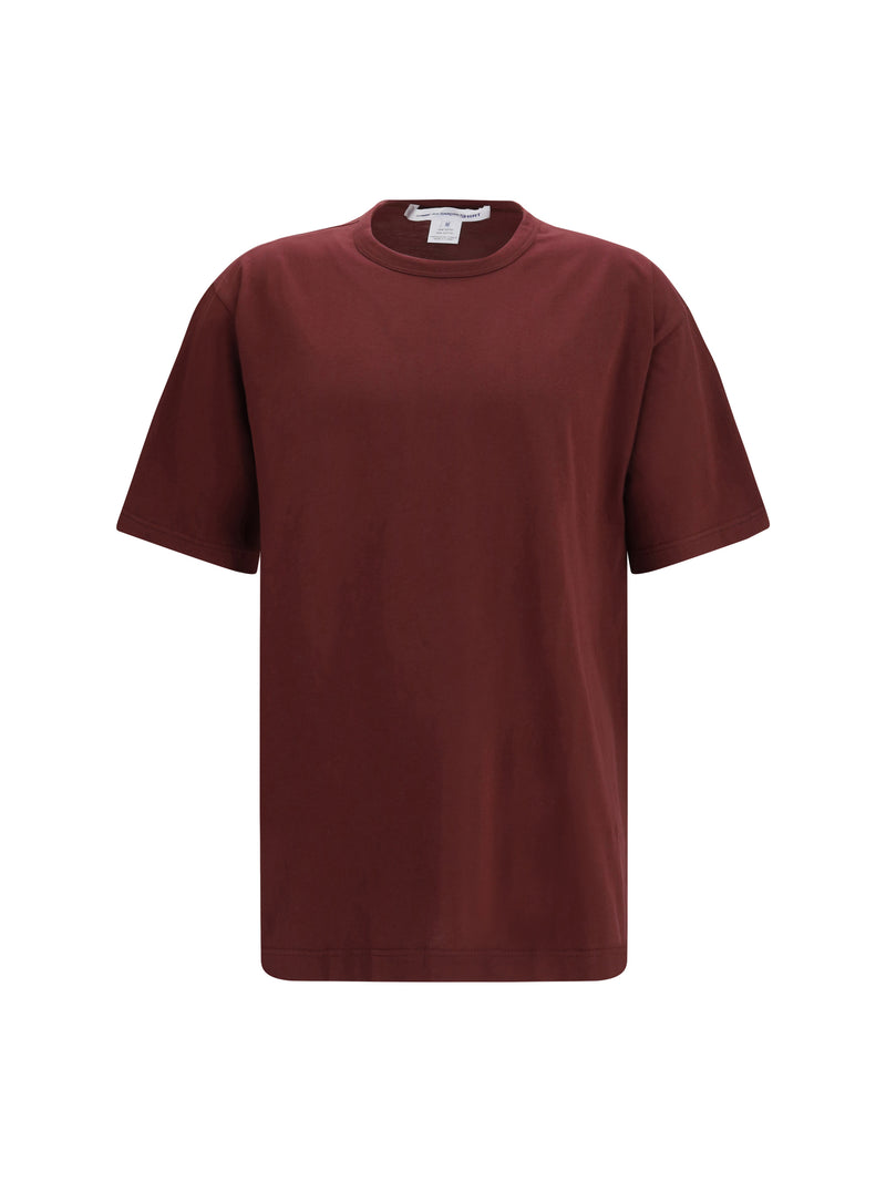 Comme Des Garçons Shirt Comme Des Garçons Shirt Cotton Crewneck T-shirt Purple - World Class Fashion