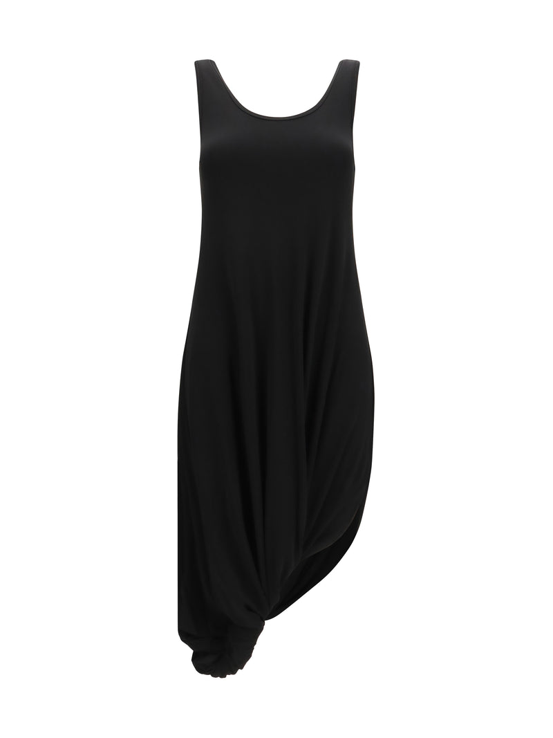 Loewe Loewe Viscose Dress Black Women - World Class Fashion