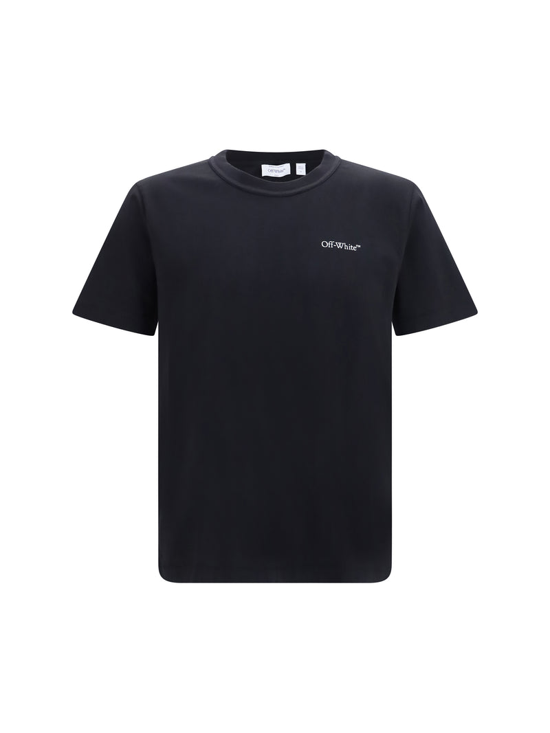 Off-white Off-white Small Bookish T-shirt Black - World Class Fashion