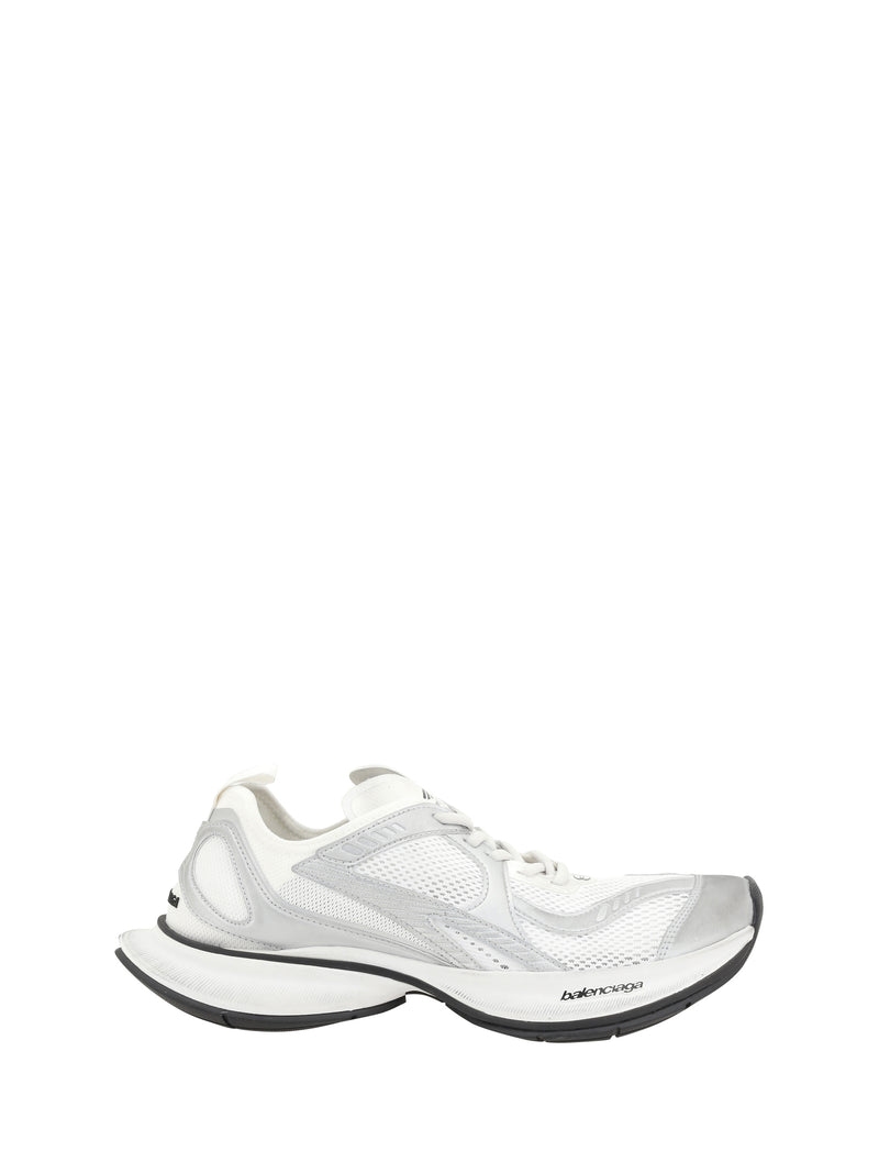 Balenciaga Balenciaga Circuit Sneakers White/Silver Men - World Class Fashion
