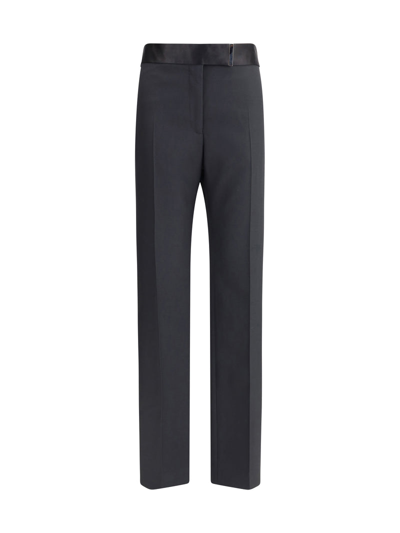 Tom Ford Tom Ford Wool and Silk Pants Black Women - World Class Fashion