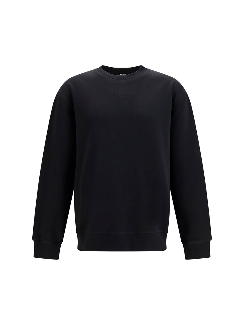 Balmain Balmain Embroidered Logo Crewneck Sweatshirt - World Class Fashion