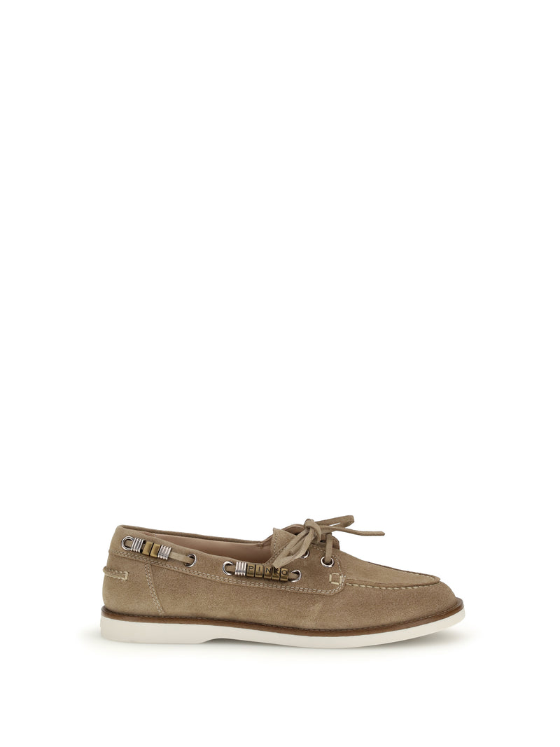 Pinko Pinko Suede Grace Loafers Corda - World Class Fashion