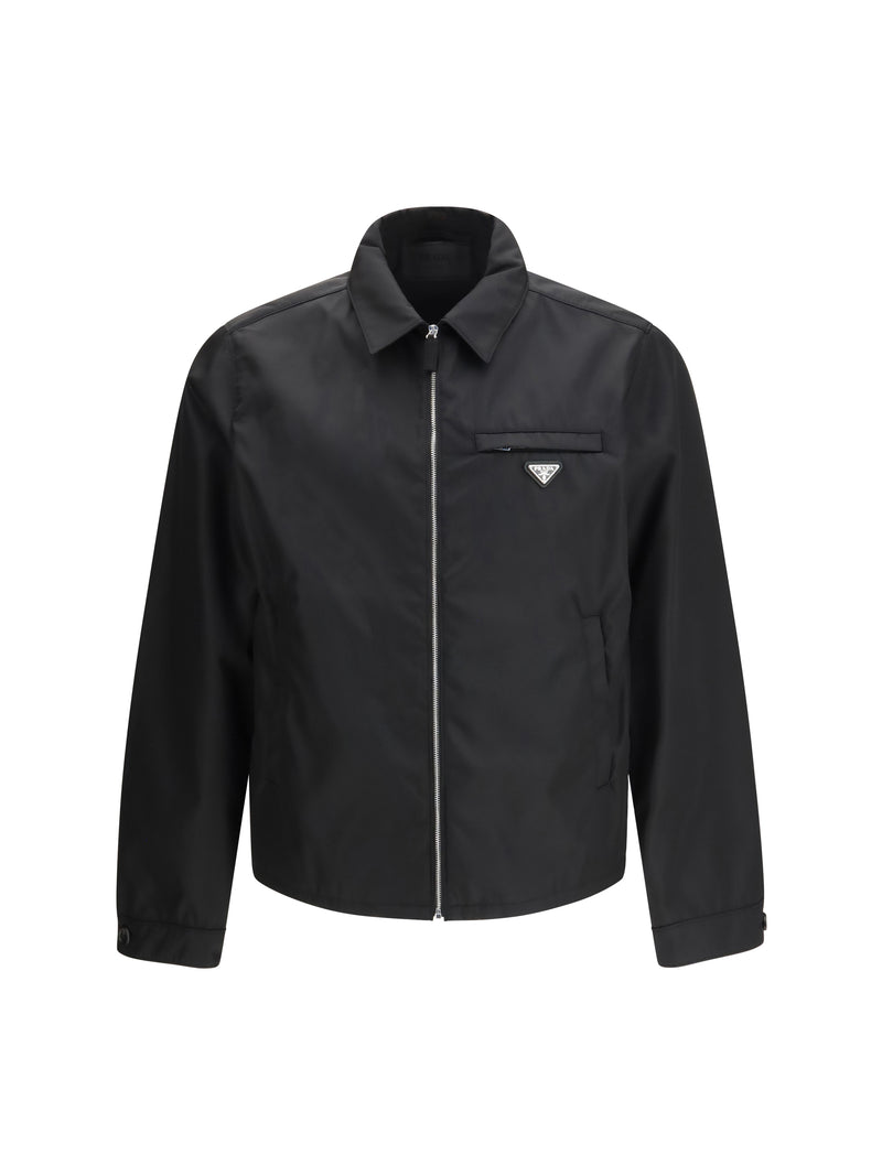 Prada Prada Re-Nylon Jacket Black Men - World Class Fashion