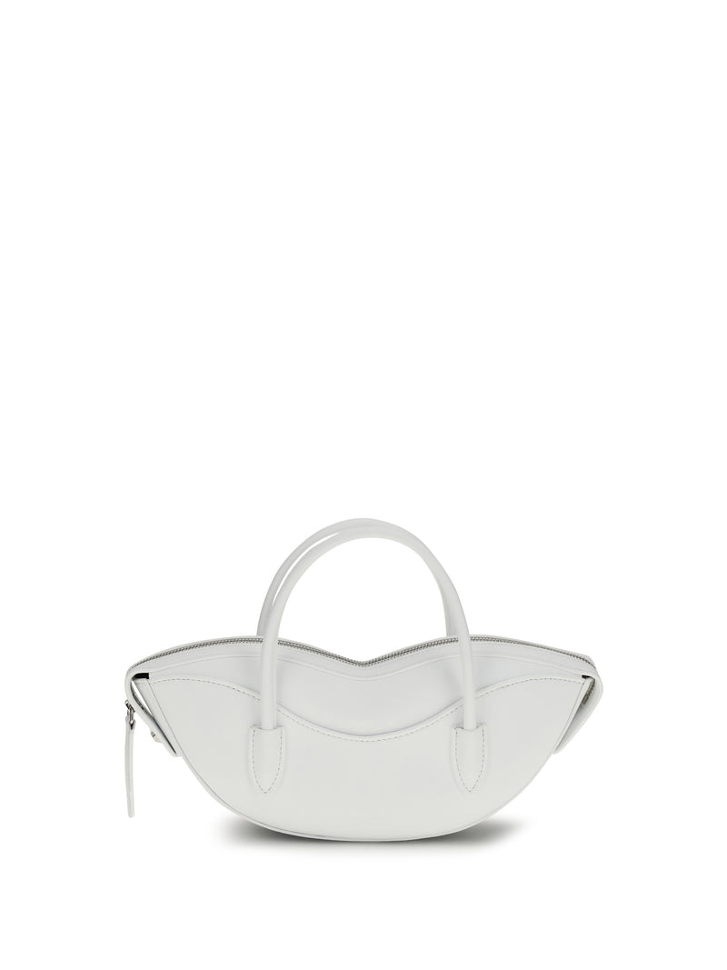 Fiorucci Fiorucci Mini Lips Shoulder Bag White - World Class Fashion
