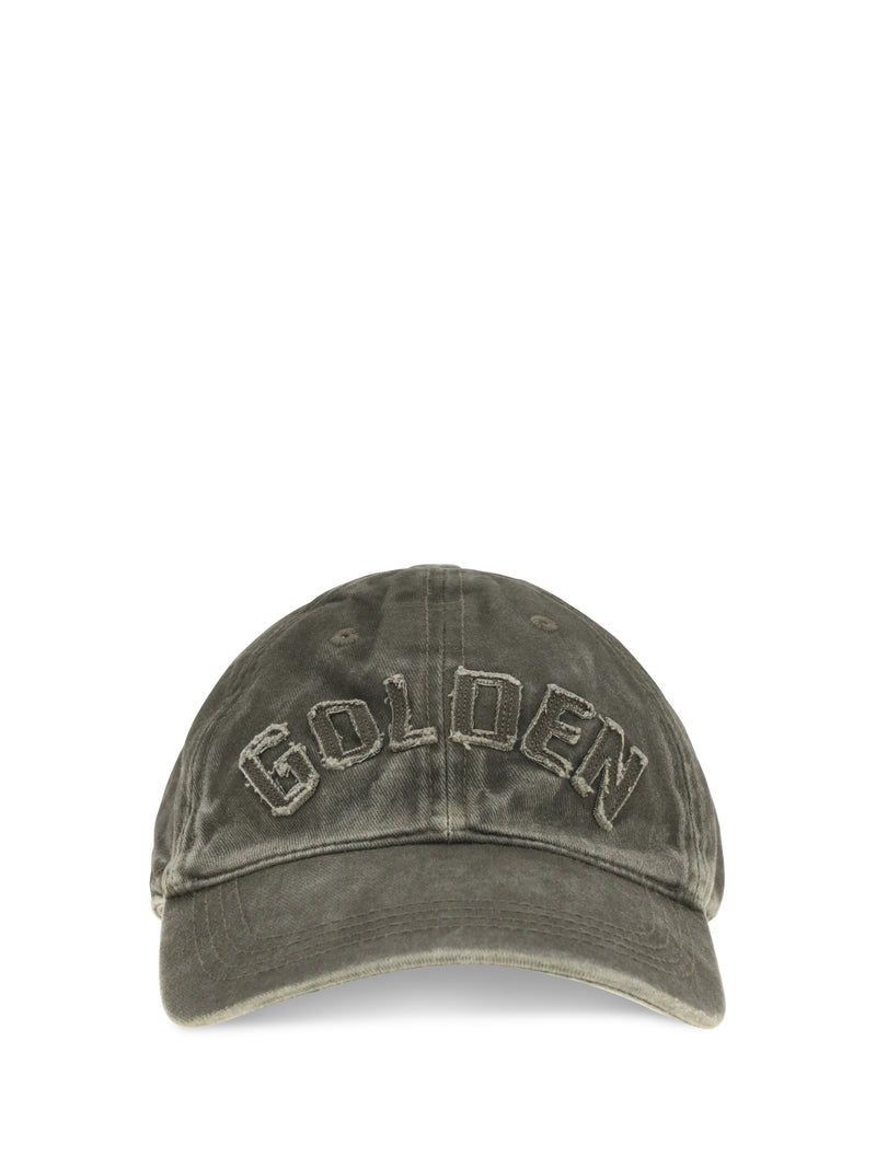 Golden Goose Golden Goose Journey Baseball Cap Dark Kalamata - World Class Fashion