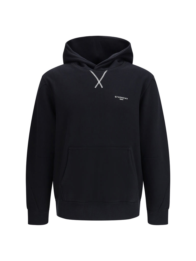Givenchy Givenchy Couture Seam Hoodie Black Men - World Class Fashion