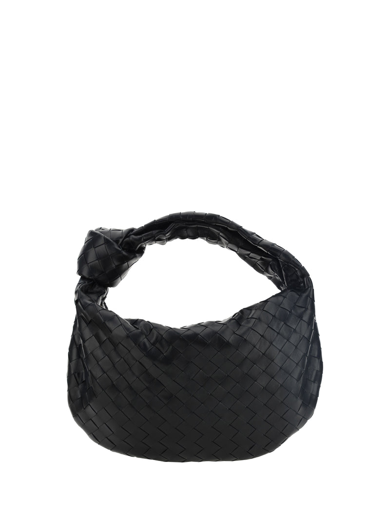 Bottega Veneta Bottega Veneta Teen Jodie Handbag Black-Gold - World Class Fashion