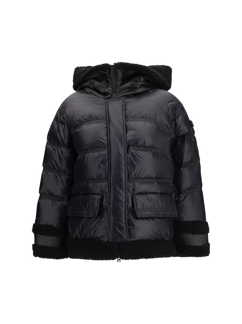 Peuterey Peuterey Kunto Bg Faux Fur Puffer Jacket Black Women - World Class Fashion