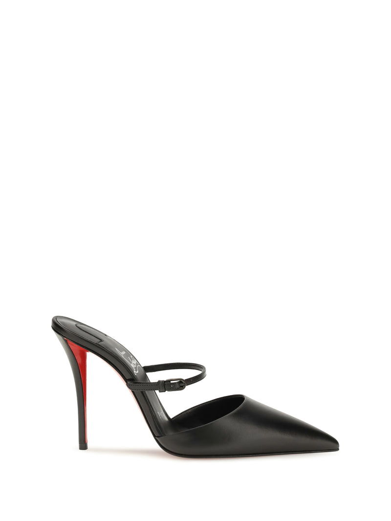 Christian Louboutin Christian Louboutin Milena Leather Mules - World Class Fashion